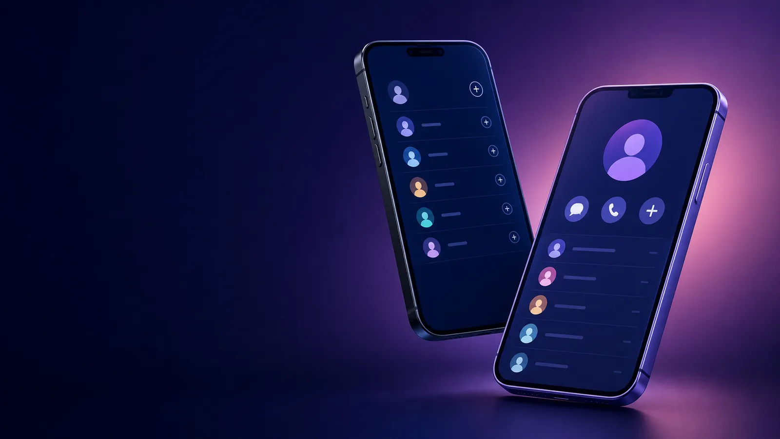 Add new contacts into your PiPcall app contacts directory