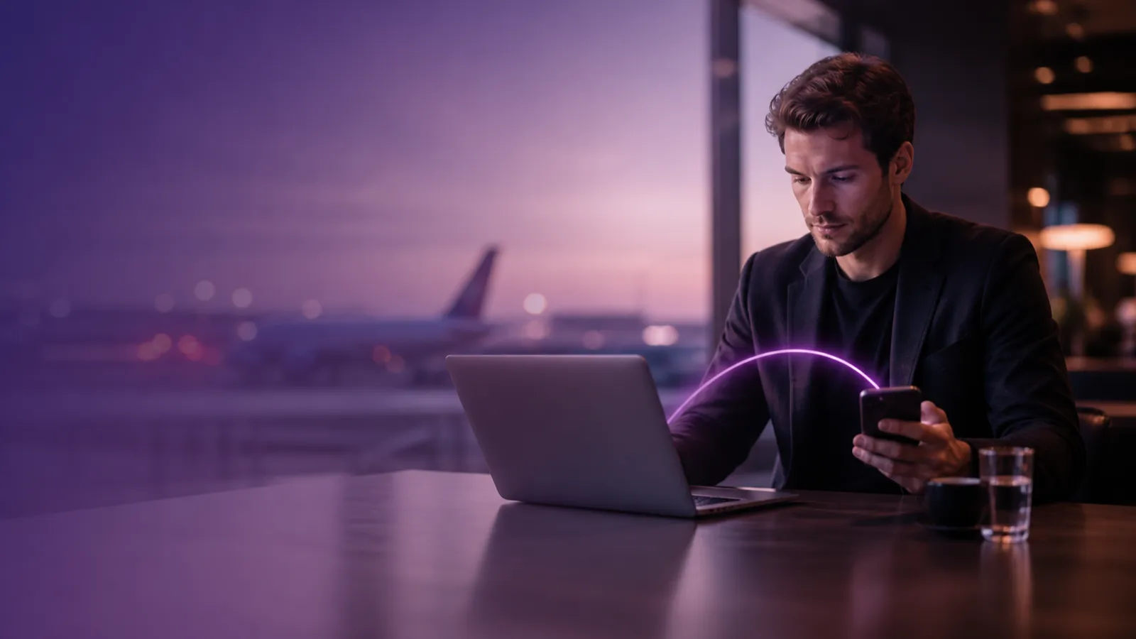 Why Tethering with a Travel eSIM Beats Public Wi-Fi for Business Travellers