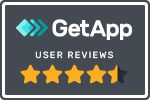 GetApp reviews badge